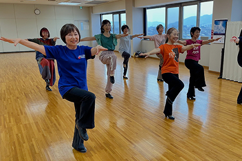 エクササイズ教室の様子