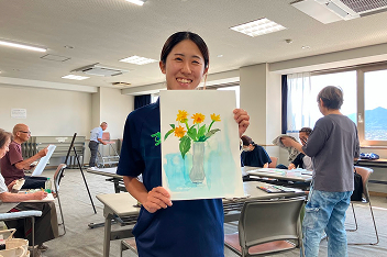 絵画教室の様子